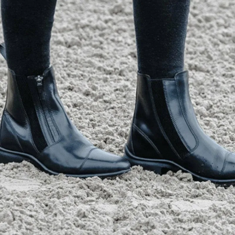 Boots D'Équitation*Equithème - Boots unisexe Sporty Zip Noir