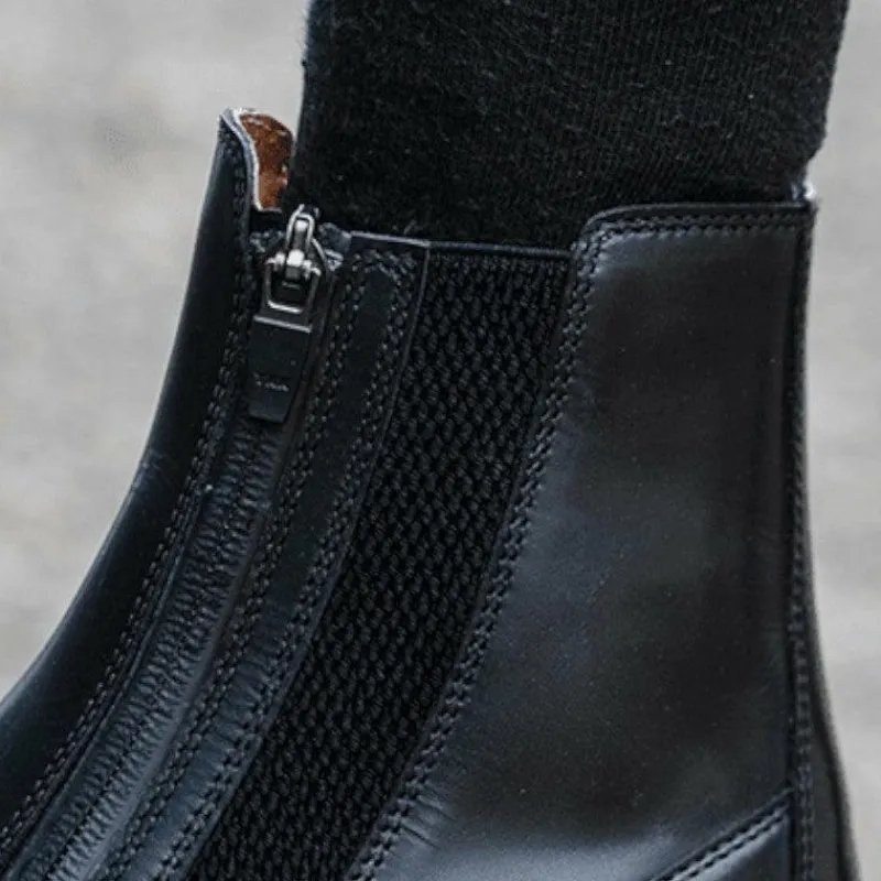 Boots D'Équitation*Equithème - Boots unisexe Sporty Zip Noir