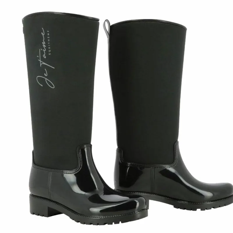 Hot - Bottes de pluie "Je t'aime" Bottes D'Équitation