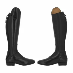 - Bottes d'équitation en cuir à lacets Bottes D'Équitation