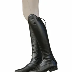 - Bottes d'équitation en cuir à lacets Bottes D'Équitation