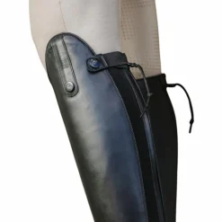 - Bottes d'équitation en cuir à lacets Bottes D'Équitation
