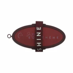 Brosses Douces*Equithème - Brosse douce Je t'aime Bordeaux