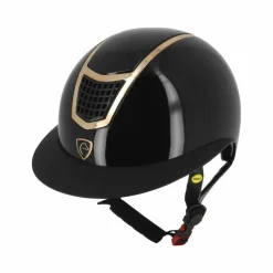 Hot - Casque Airy LM brillant/ rose gold Casques D'Équitation À Visière Polo|Casques D'Équitation