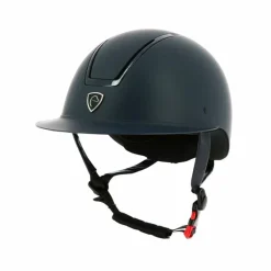 Casques D'Équitation À Visière Polo|Casques D'Équitation*Equithème - Casque d'équitation Glint mat marine