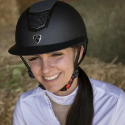 Casques D'Équitation À Visière Polo|Casques D'Équitation*Equithème - Casque d'équitation Airy L / Noir
