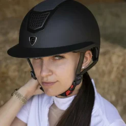 Casques D'Équitation À Visière Polo|Casques D'Équitation*Equithème - Casque d'équitation Airy L / Noir