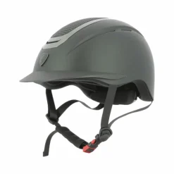 New - Casque d'équitation Honey métallique chromé/ Casques D'Équitation À Visière Standard|Casques D'Équitation
