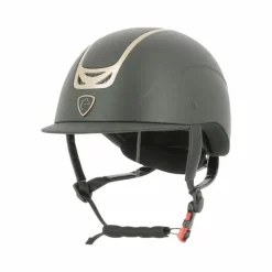 Casques D'Équitation À Visière Standard|Casques D'Équitation*Equithème - Casque d'équitation Pepit / or rose Noir