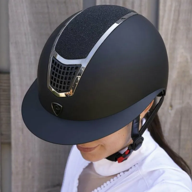 Best - Casque d'équitation Airy L céleste/ Casques D'Équitation À Visière Polo|Casques D'Équitation