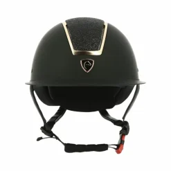 Best - Casque d'équitation visière large Glint mat / rose Casques D'Équitation À Visière Polo|Casques D'Équitation