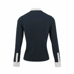 Polos Et Chemises*Equithème - Chemise à manches longues de concours femme Julia Marine