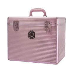 Sacs Et Malles De Pansage*Equithème - Coffre de pansage Je t'aime bordeaux Rose