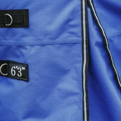 Couvertures Poneys|Couvertures Et Chemises*Equithème - Couverture d'extérieur Tyrex Aisance 1200D High Neck roi 150g Bleu