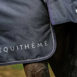 Couvertures Et Chemises*Equithème - Couverture d'extérieur Anatomic Combo 1200D 0g Marine