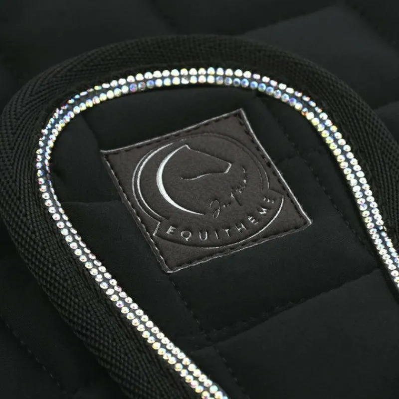 Manteaux*Equithème - Couverture pour chien Je t'aime 200g Noir