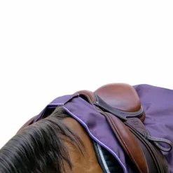 New - Couvre-reins polaire Tyrex 600D prune Couvre-Reins Poneys