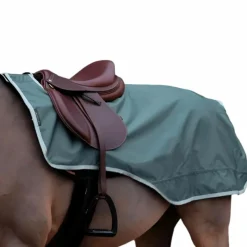 Couvre-Reins Poneys|Couvre-Reins*Equithème - Couvre-reins Tyrex 600D recyclé 0g Vert