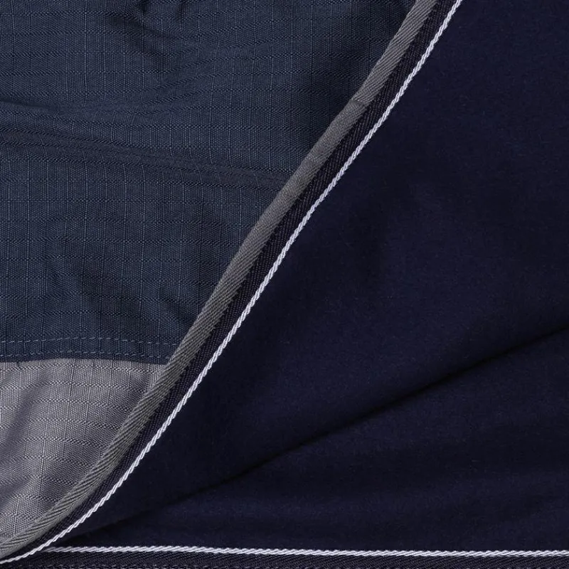 Couvre-Reins*Equithème - Couvre-reins Tyrex doublé micro-polaire /gris 600D 0g Marine