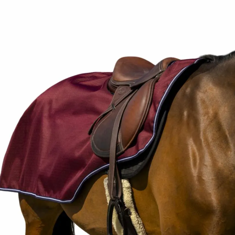 Couvre-Reins Poneys*Equithème - Couvre-reins Tyrex 1200D polaire 0g Bordeaux