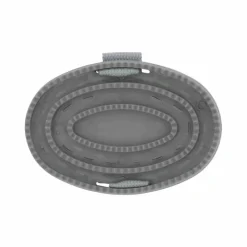 Étrilles*Equithème - Etrille Je t'aime strass Gris