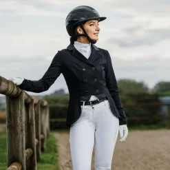 Vestes De Concours*Equithème - Frac de dressage femme Munich Noir