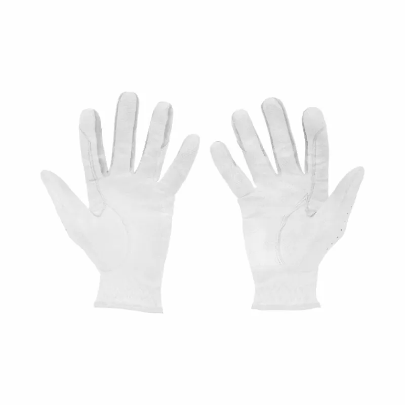 Gants D'Équitation*Equithème - Gants d'équitation Je t'aime Strass Blanc