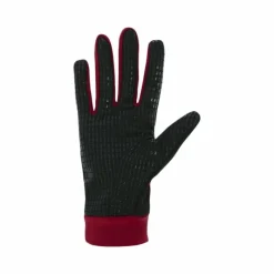 Gants D'Équitation|Gants D'Équitation*Equithème - Gants Knit digital noir/prune