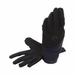 Gants D'Équitation|Gants D'Équitation*Equithème - Gants Knit digital noir/marine