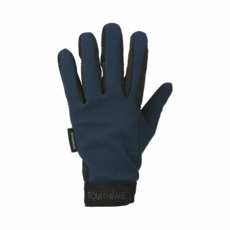 Gants D'Équitation|Gants D'Équitation*Equithème - Gants Knit marine