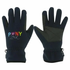 Outlet - Gants pony love marine Enfant Gants D'Équitation|Gants D'Équitation