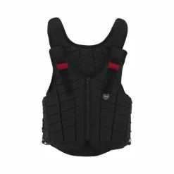 Gilets De Protection*Equithème - Gilet de protection enfant Tyr Noir