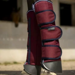 Guêtres De Transport|Guêtres De Transport*Equithème - Guêtres de transport Tyrex 1200D renforcées Bordeaux