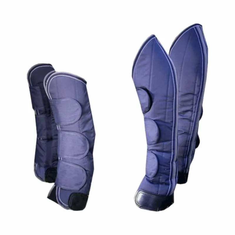 Guêtres De Transport|Guêtres De Transport*Equithème - Guêtres de transport 600D renforcé x4 Marine