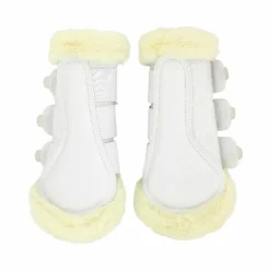 Guêtres Fermées*Equithème - Guêtres fermées Snuggy Je t'aime Blanc