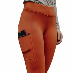 Leggings D'Équitation*Equithème - Legging d'équitation femme Brigitte Orange