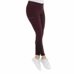 Pantalons D'Équitation*Equithème - Legging d'équitation femme Brigitte Bordeaux