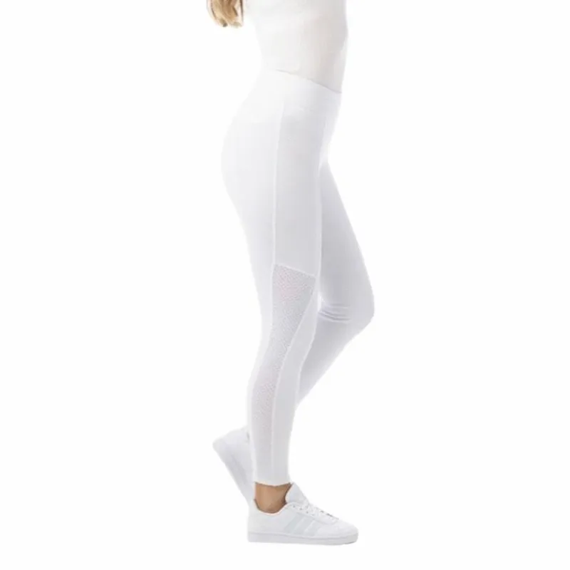 Leggings D'Équitation*Equithème - Legging d'équitation femme Pull On Akela Blanc