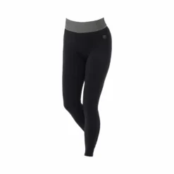 Leggings D'Équitation*Equithème - Legging d'équitation femme Tea / kaki Noir