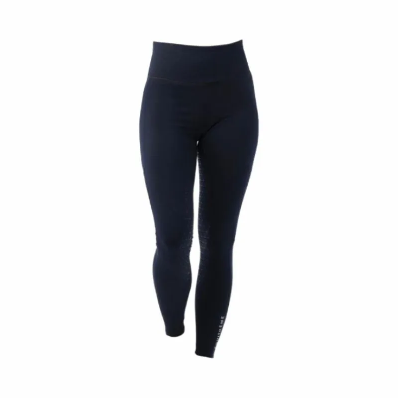 Leggings D'Équitation|Dressage*Equithème - Legging d'équitation femme full grip Lyly Marine