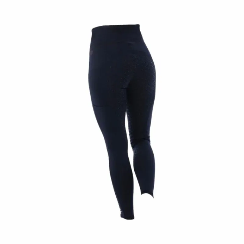 Leggings D'Équitation|Dressage*Equithème - Legging d'équitation femme full grip Lyly Marine