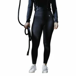 Pantalons D'Équitation*Equithème - Legging femme Acacia Noir