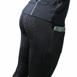 Pantalons D'Équitation*Equithème - Legging femme Acacia Noir