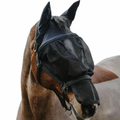 Online - Licol avec masque anti-mouches Mesh Masques Anti-Mouches Poneys|Masques Anti-Mouches