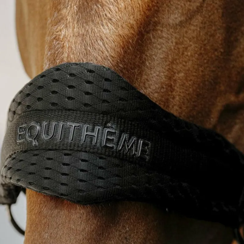 Licols Poneys*Equithème - Licol Nylon 3D Mesh Noir