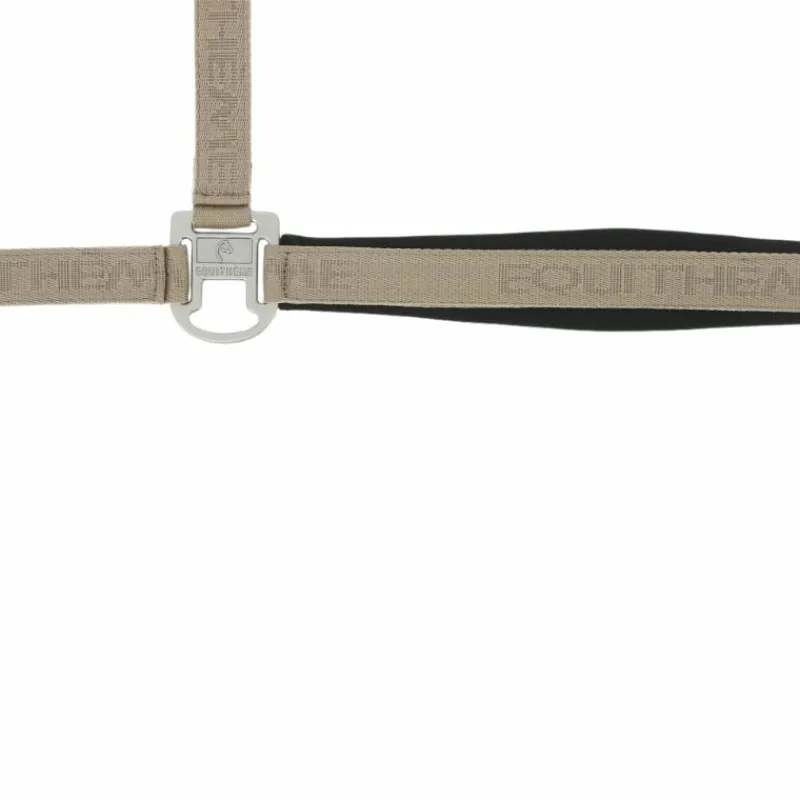 Licols Poneys*Equithème - Licol Nylon Jacquard taupe Marron