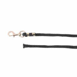 Longes Classiques*Equithème - Longe Soft rose gold/ Noir