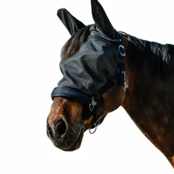 Masques Anti-Mouches Poneys|Masques Anti-Mouches*Equithème - Masque anti-mouches et UV Halter Noir