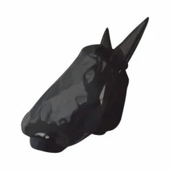 Masques Anti-Mouches Poneys|Masques Anti-Mouches*Equithème - Masque anti-mouches en lycra Noir