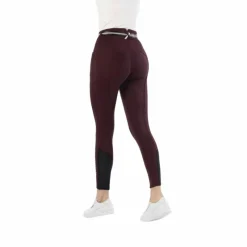Pantalons D'Équitation*Equithème - Pantalon d'équitation femme Claudine Bordeaux